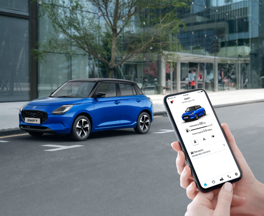 SUZUKI CONNECT : SEPT SERVICES EN UN